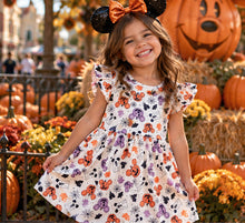 Load image into Gallery viewer, Halloween Mouse Twirl Dress