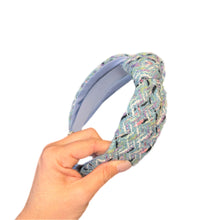 Load image into Gallery viewer, Blue Tweed Headbands