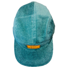 Load image into Gallery viewer, Teal Corduroy Snapback