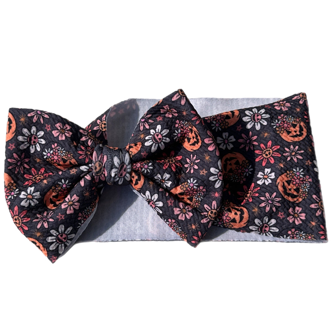 Hippie Halloween Bow