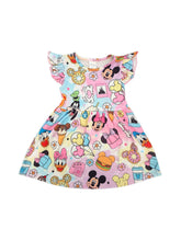 Load image into Gallery viewer, Pastel Mouse Magic Twirl Dress
