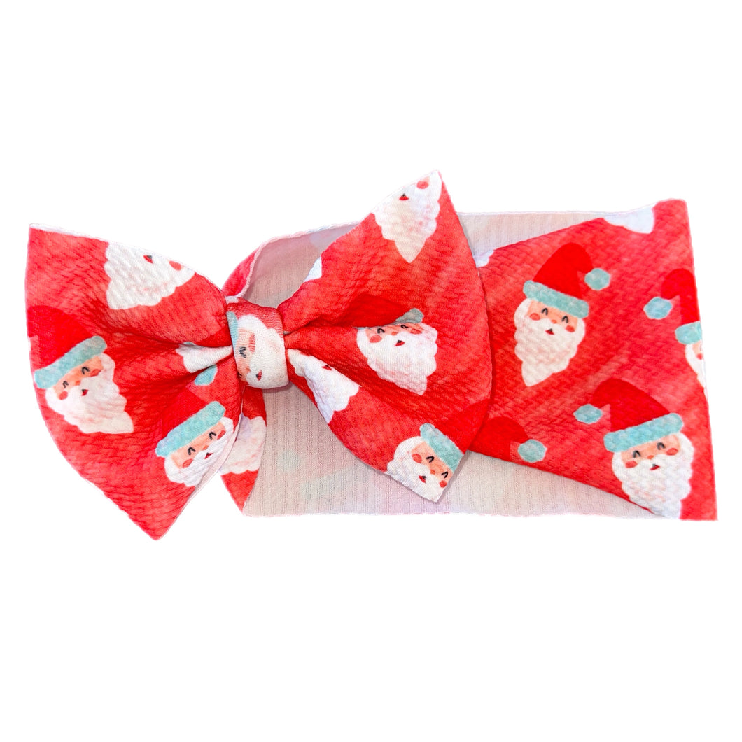 Santa Red Bow