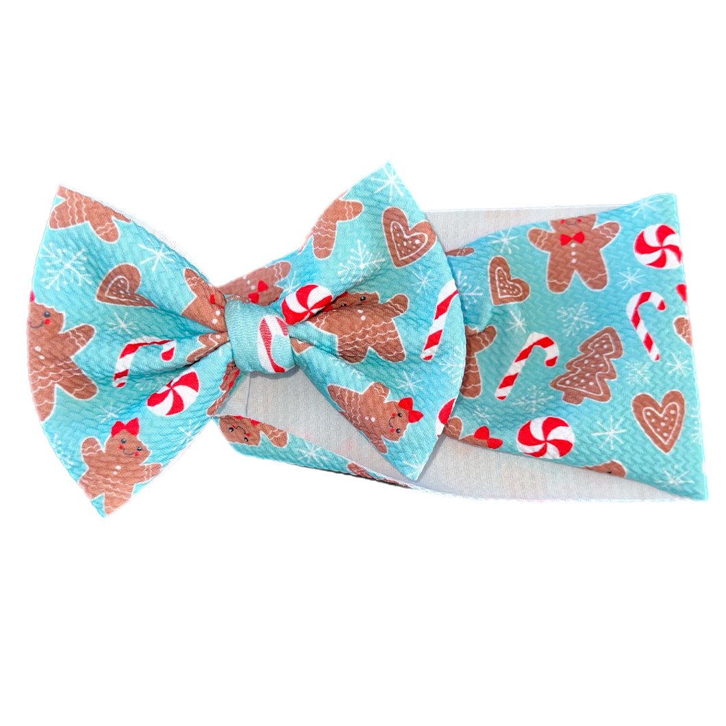 Gingerbread Man Bow