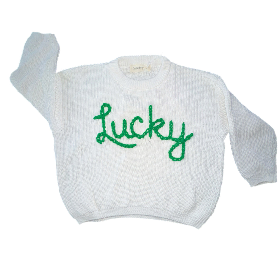 Lucky Knit Crewneck