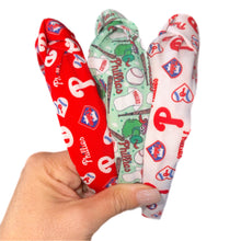 Load image into Gallery viewer, Philly Sports Hard Knotted Headbands – Eagles, Phillies &amp; Flyers | One Size
