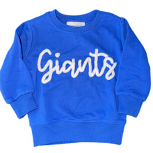 Load image into Gallery viewer, Giants Chenille Sweater
