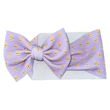 Load image into Gallery viewer, Purple Bunnies Bow
