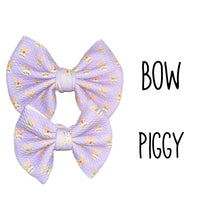 Load image into Gallery viewer, Purple Bunnies Bow
