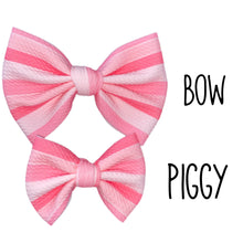Load image into Gallery viewer, Pink Stripes Bow
