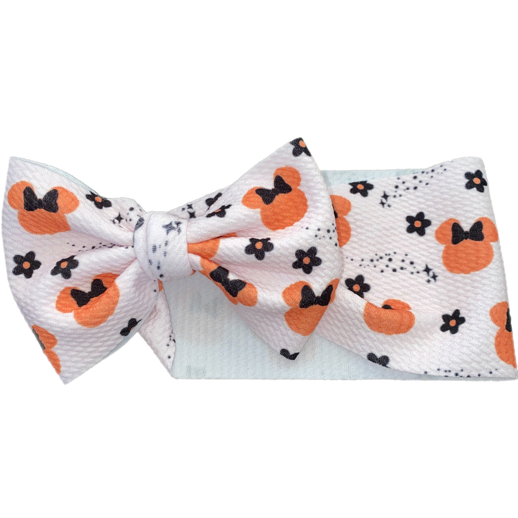 Halloween Mouse Bow