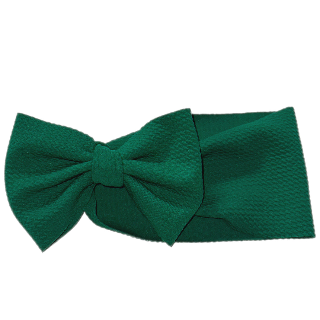 Holiday Green Bow