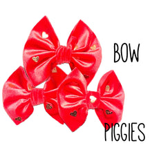Load image into Gallery viewer, Love Velvet Red Bow
